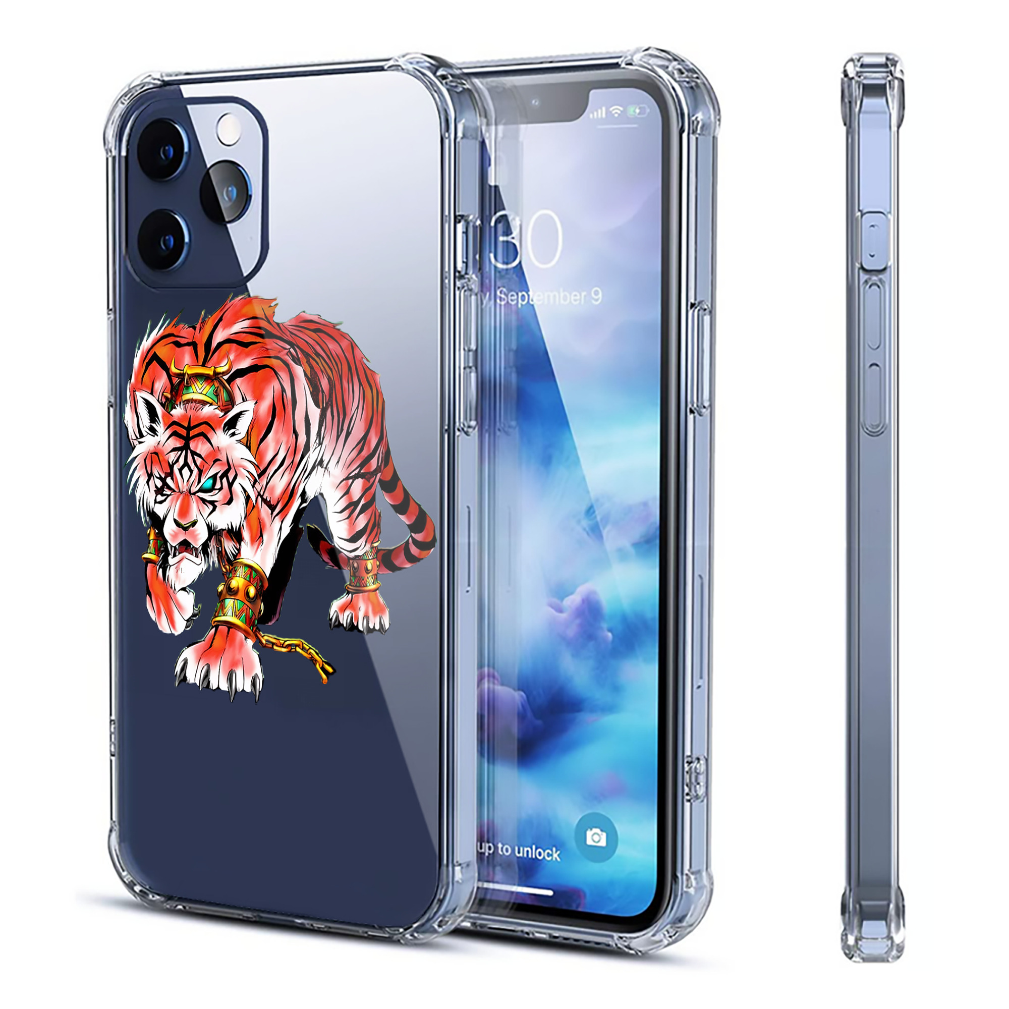 （画像用） 遊☆戯☆王 Yu-Gi-Oh! 【iPhone 12シリーズ対応】透明スマホケース（クリアソフトケース）